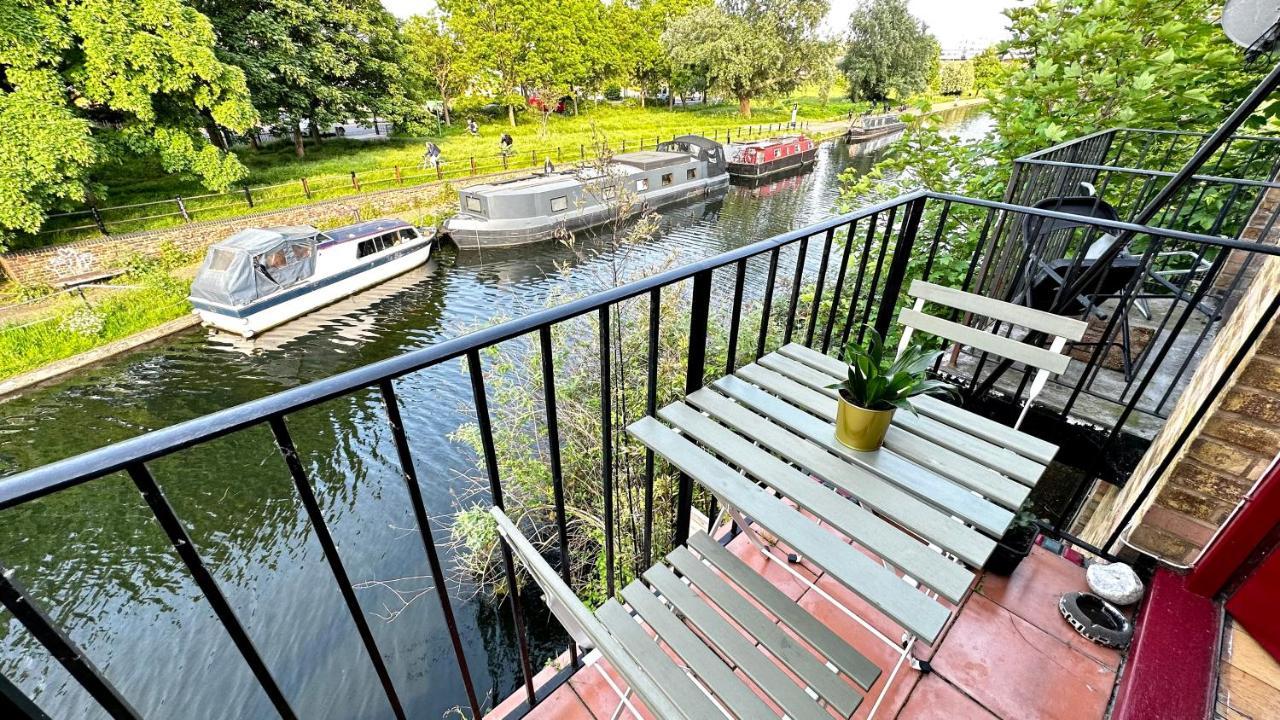 Amazing Location - City Of London- 2 Bedroom Stunning Canal View House With Private Garden,Parking & Balcony ภายนอก รูปภาพ